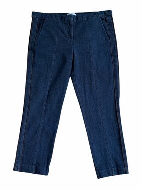 Reed Cotton Stretch Slim Tapered Trouser Crop Jeans Size 14